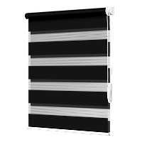 Рулонные Шторы День-Ночь Черный Сделаем любой размер