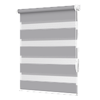 Рулонные Шторы День-Ночь Серый Сделаем любой размер