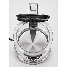 Скляний електрочайник Profi Cook PC-wks 1107 G Німеччина, фото 4