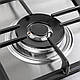 Газова варильна поверхня WEILOR GM W 644 SS, нержавіюча сталь, з турбо конфоркою, газ-контроль, фото 5