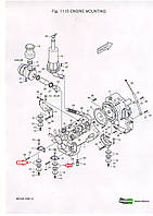 Подушка двигателя 4161-9067 для Doosan Mega 250-V