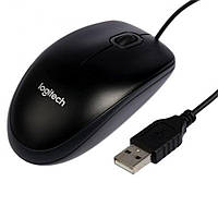 Миша провідна USB Logitech M90 (910-001794, 910-00179) темна