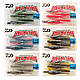 Виброхвост Daiwa BAIT JUNKIE 5"Jerkshad Creaming Soda UV #4 5 шт./уп., фото 3