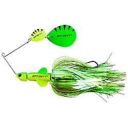 Спиннербейт DAM Effzett Pike Rattlin' Spinnerbait 17см 43гр (Fluo Yellow Green)