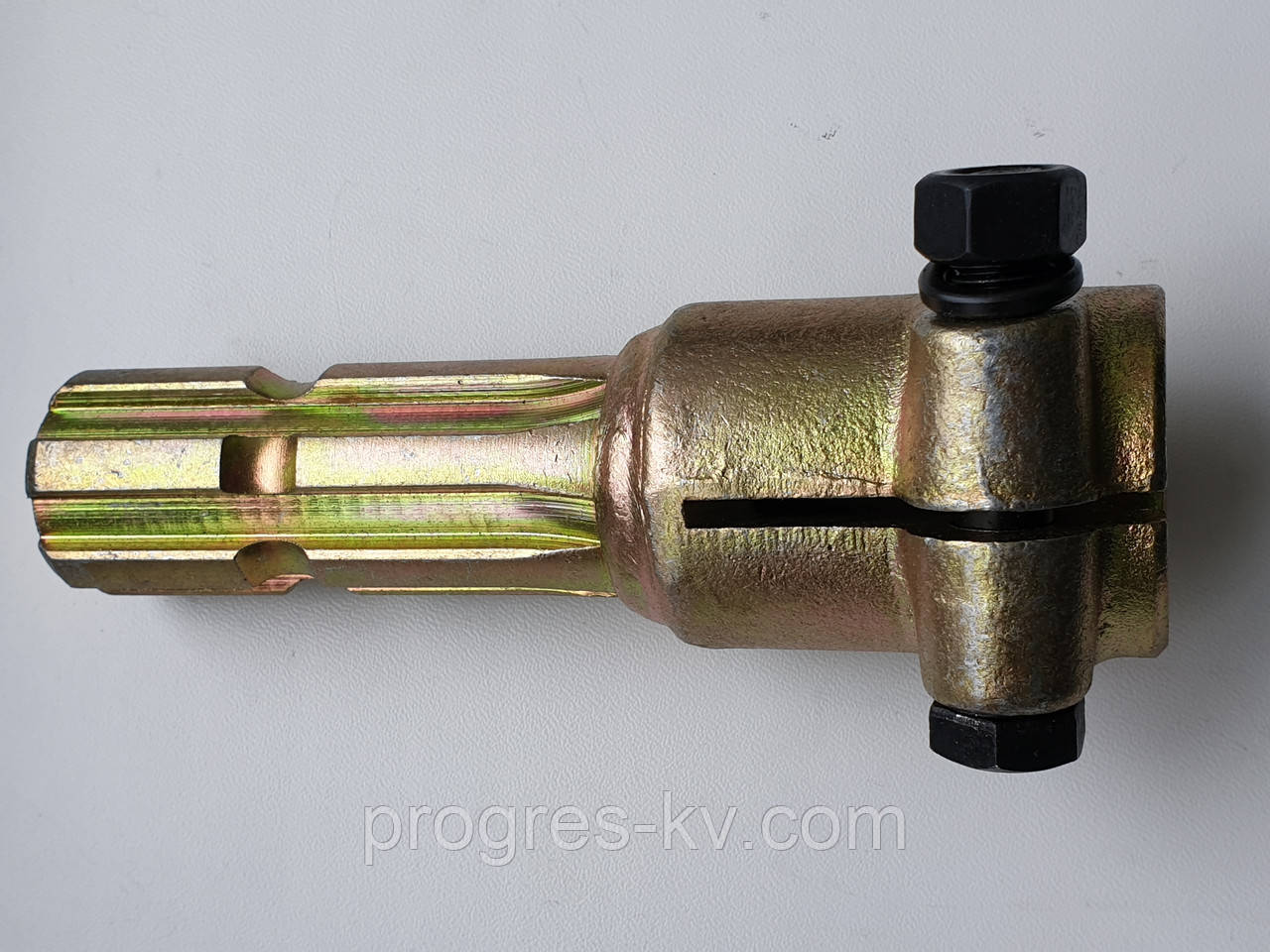 Перехідник KB.D3506Z (втулка 35мм, вал 6 шліц.) цинкове покриття