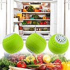 Кульки, поглинач в холодильник 3 шт для видалення запаху Fridge Balls, фото 3