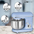 Кухонний комбайн, планетарний міксер, тістоміс CLATRONIC KM 3711 Blue (1100Вт, 5л, Німеччина), фото 7