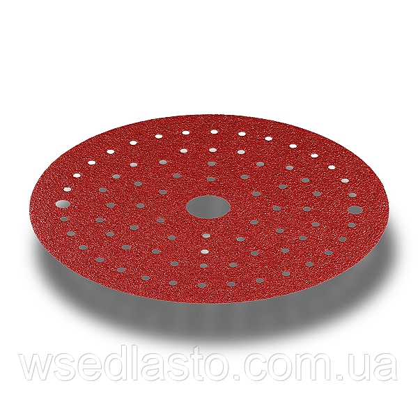 CF Red Film Круг абразивний D 150 мм / Multiholes на пластиковій основі P280 (100 шт)