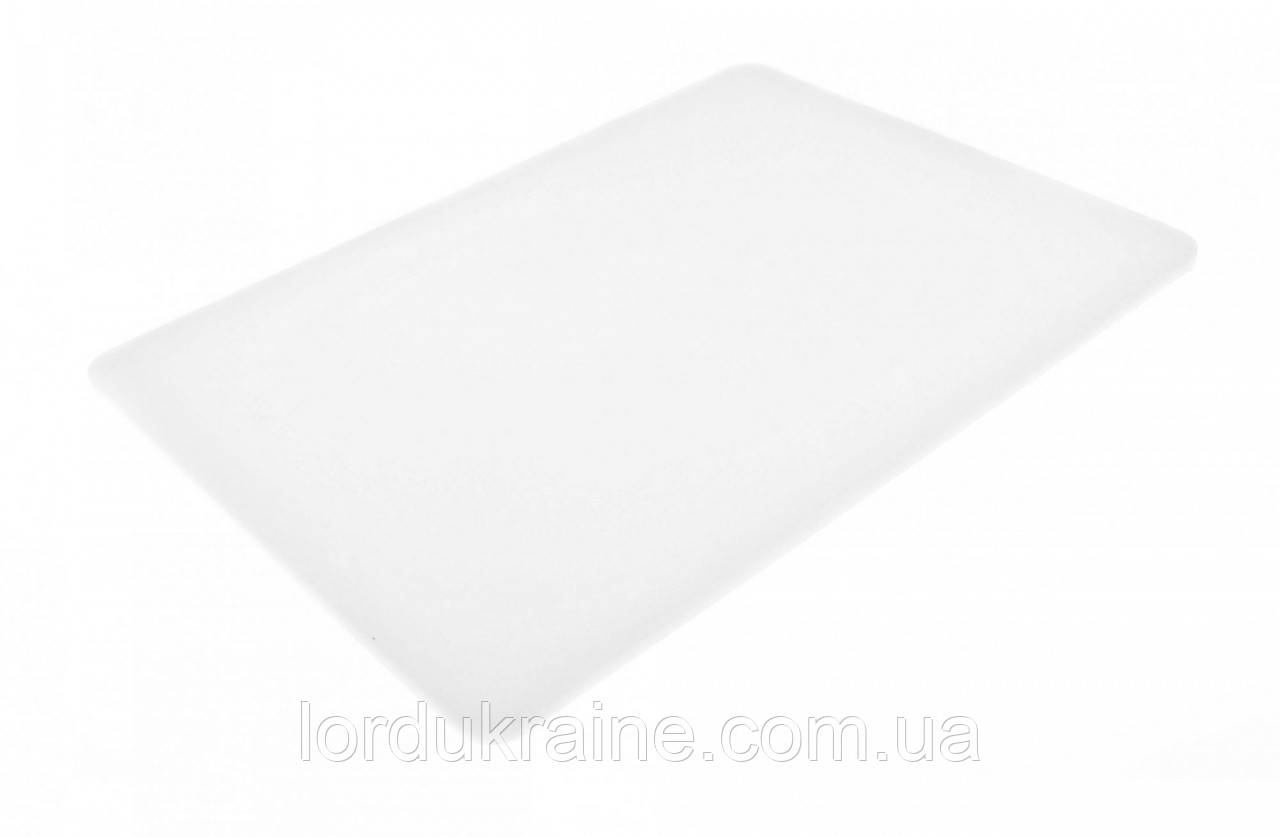 Дошка обробна двостороння LDPE 400×300×10 мм біла