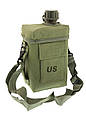 Фляга 2 літри з чохлом і ременем MIL-TEC Patrol Olive 14514001, фото 2