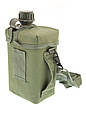 Фляга 2 літри з чохлом і ременем MIL-TEC Patrol Olive 14514001, фото 7