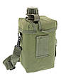 Фляга 2 літри з чохлом і ременем MIL-TEC Patrol Olive 14514001, фото 4