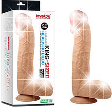 Фалоімітатор з мошонкою Legendary King-Sized Realistic Dildo 10.5"