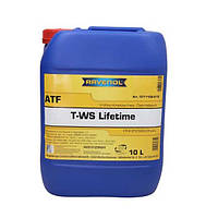 Ravenol ATF T-WS Lifetime 10л (1211106-010) Синтетична трансмісійна олива АКПП TOYOTA AISIN WARNER VW