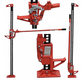 Домкрат рейковий Verke 3т (V80304)