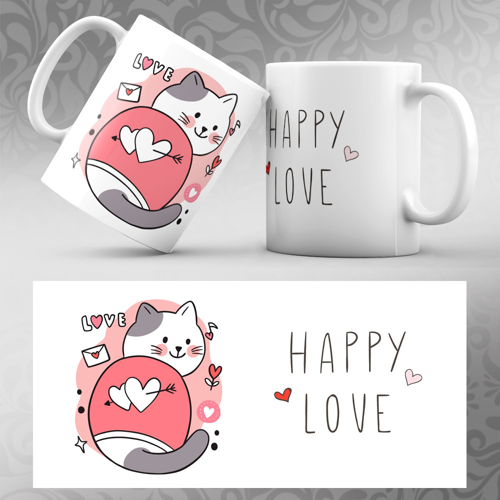 Чашка 14 лютого День Святого Валентина 07, фото 1