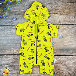 Дитячий літній пісочник на блискавці Розміри: 62,68,74 см (01432)