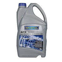 Ravenol ATF Dexron III H 4л (1212100-004) Напівсинтетична трансмісійна олива АКПП ZF MB VOITH ALLISON MAN