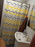 Штора для ванної з поліестеру Tropic 180х200 см водонепроникна Corner Play, фото 4