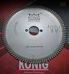Пила штапікоріз Konig HM:200x2,2/1,8x32 Z100 NEG