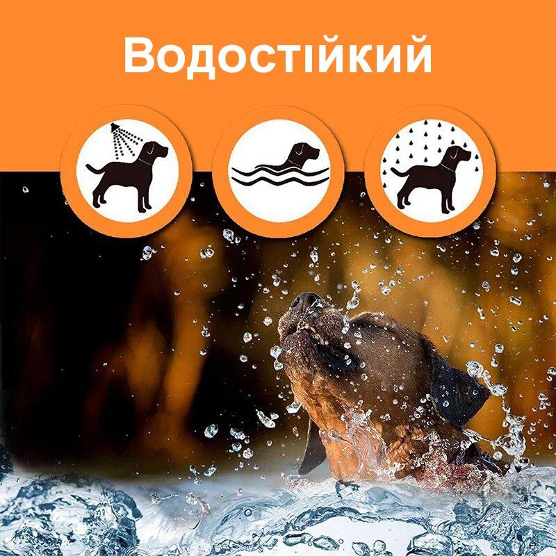 Ошейник антилай для собак Digital Lion BK-C01, ультразвуковой, с вибрацией, оранжевый/синий - фото 6 - id-p1248979768