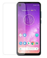 Гидрогелевая защитная пленка на Motorola One Vision на весь экран прозрачная