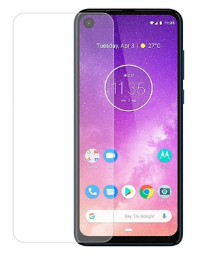 Гідрогелева захисна плівка AURORA AAA на Motorola One Vision на весь екран прозора, фото 1