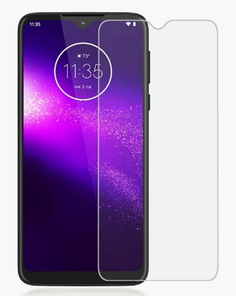 Гідрогелева захисна плівка на Motorola One Macro на весь екран прозора, фото 1