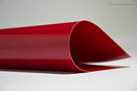 Материал тентовий ПВХ 650 г/м2 червоний