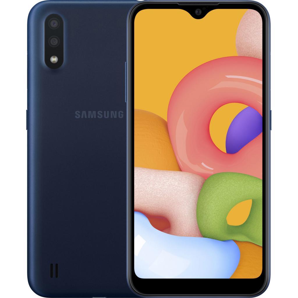 Смартфон Samsung Galaxy A01 2/16Gb Blue (A015F)