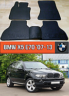 ЕВА коврики БМВ Х5 е70 2007-2013. EVA резиновые ковры на BMW X5 E70
