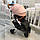 CARRELLO ASTRA CRL-5505 прогулянкова коляска Apricot Pink, фото 9