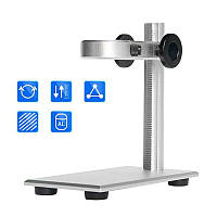 Штатив для мікроскопа універсальний, алюмінієвий, з регулюванням по висоті