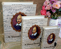 ❤️Книга скринька 3 в 1 "Шекспір" високої якості