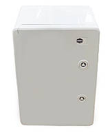 Пластиковий щит з монтажною панеллю IP65 500х700х250 непрозора дверцята для зовнішнього монтажу