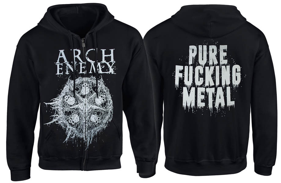 Толстовка на змійці ARCH ENEMY Revamped