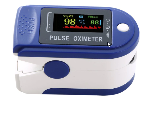 Пульсоксиметр Пальчиковый портативный, прибор для измерения пульса и уровня кислорода в крови, SPO2 - фото 6 - id-p17827675