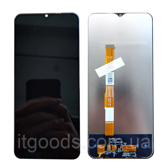 Оригінальний дисплей (модуль) + тачскрін (сенсор) для Vivo Y12s | Y20 V2029 | Y20i | Y20s | V2027 | Y20 2021 (чорний колір)