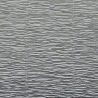 Гофрированная бумага серая (#605 Grey) плотная качественная бумага креп Италия 180г 2,5м