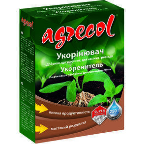 Добриво 250г укорінювач для саджанців і насіння Agrecol, фото 1