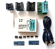 Програматор мікросхем EZP2019 в комплекті з адаптерами 5