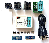 Программатор микросхем EZP2019 в комплекте с 6 адаптерами