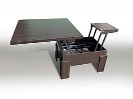 Стіл-Трансформер Дельта журнальний плюс обідній ДСП Венге (Мікс-Меблі TM)