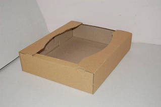 Гофролоток 3кг Бурий (коричневий) 280*220*75