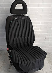 Ортопедичні біо накидки EKKOSEAT для сидіння на автомобільне крісло. Сіра, чорна, бежева.