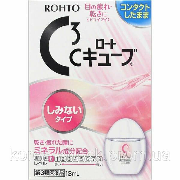 Глазные Капли При Ношении Контактных Линз ROHTO C3 Cube M — Купить ...