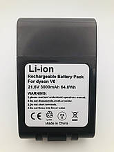 Акумулятор для пилососа Dyson DC58/DC59/DC61/DC62/DC72/V6/V6+, (Li-ion 21.6 V 3.0 Ah)