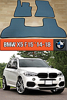 ЕВА коврики БМВ Х5 ф15 2014-2018. EVA резиновые ковры на BMW X5 F15