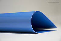 Материал тентовий ПВХ 630 г/м2, тканина тентова ПВХ, блакитна