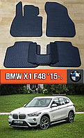 ЕВА коврики БМВ Х1 ф48 2015-н.в. EVA резиновые ковры на BMW X1 F48